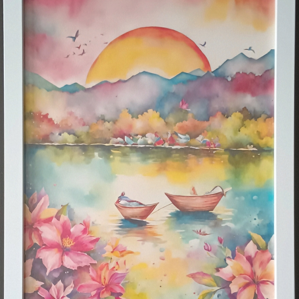 Sunset Serenity Art Print